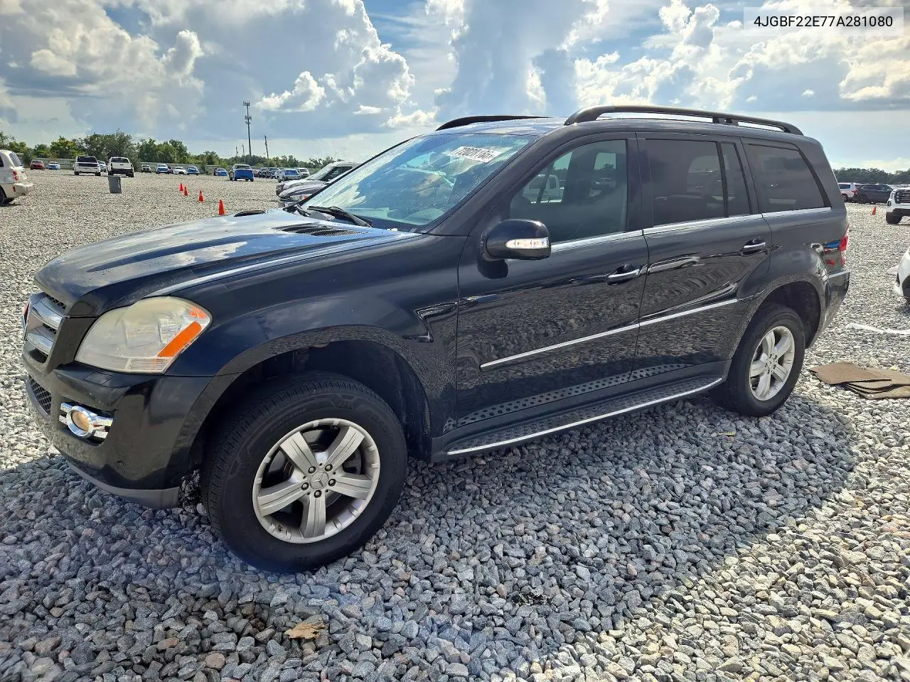 MERCEDES GL-KLASSE 2007, VIN 4JGBF22E77A281080