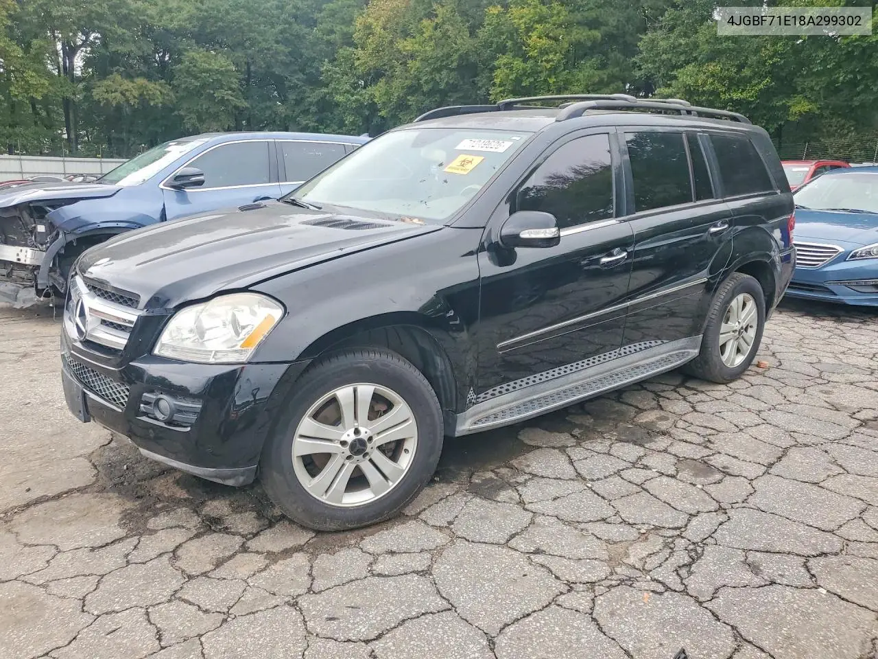 MERCEDES GL-KLASSE 2008, VIN 4JGBF71E18A299302