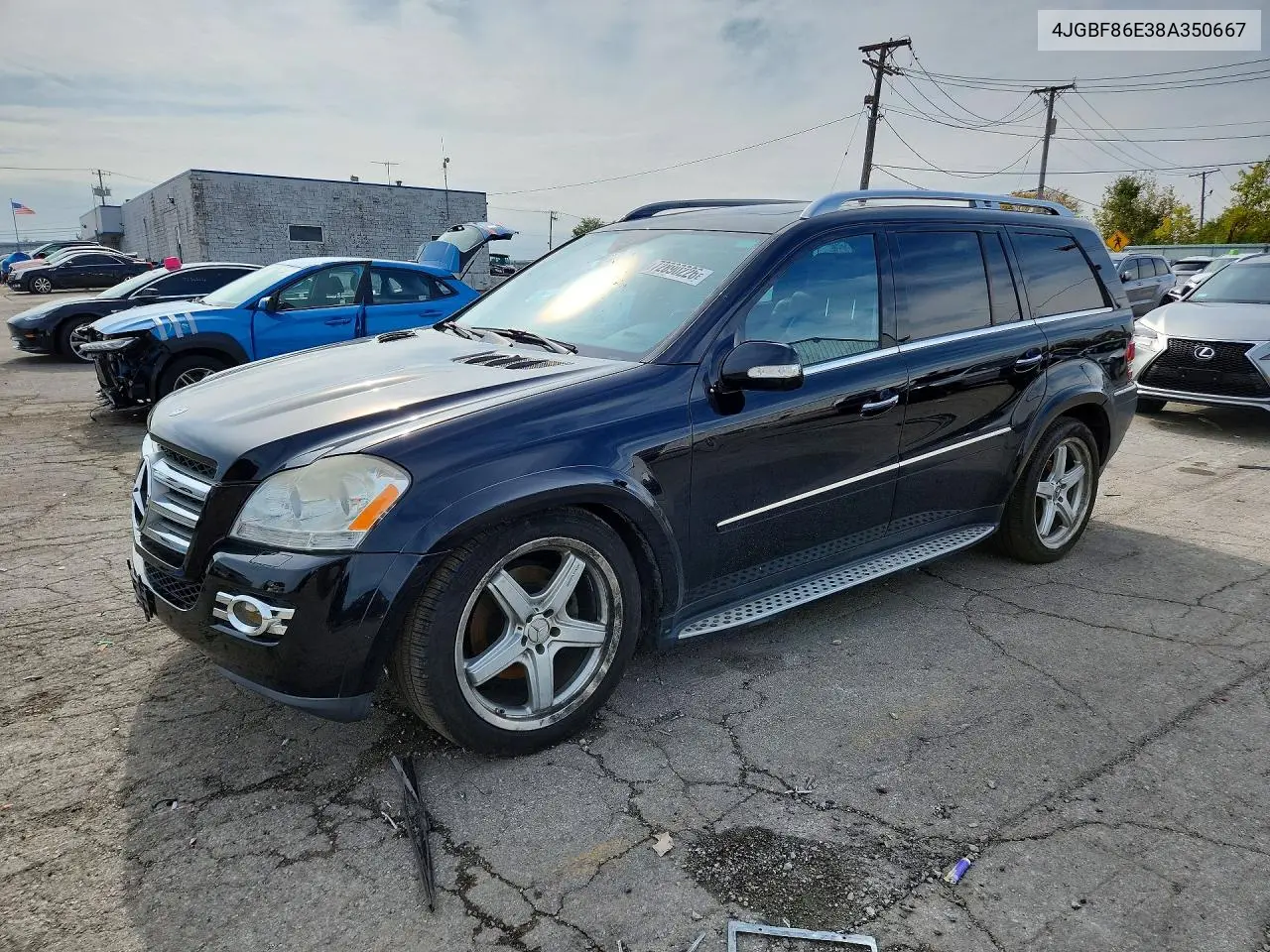 MERCEDES GL-KLASSE 2008, VIN 4JGBF86E38A350667