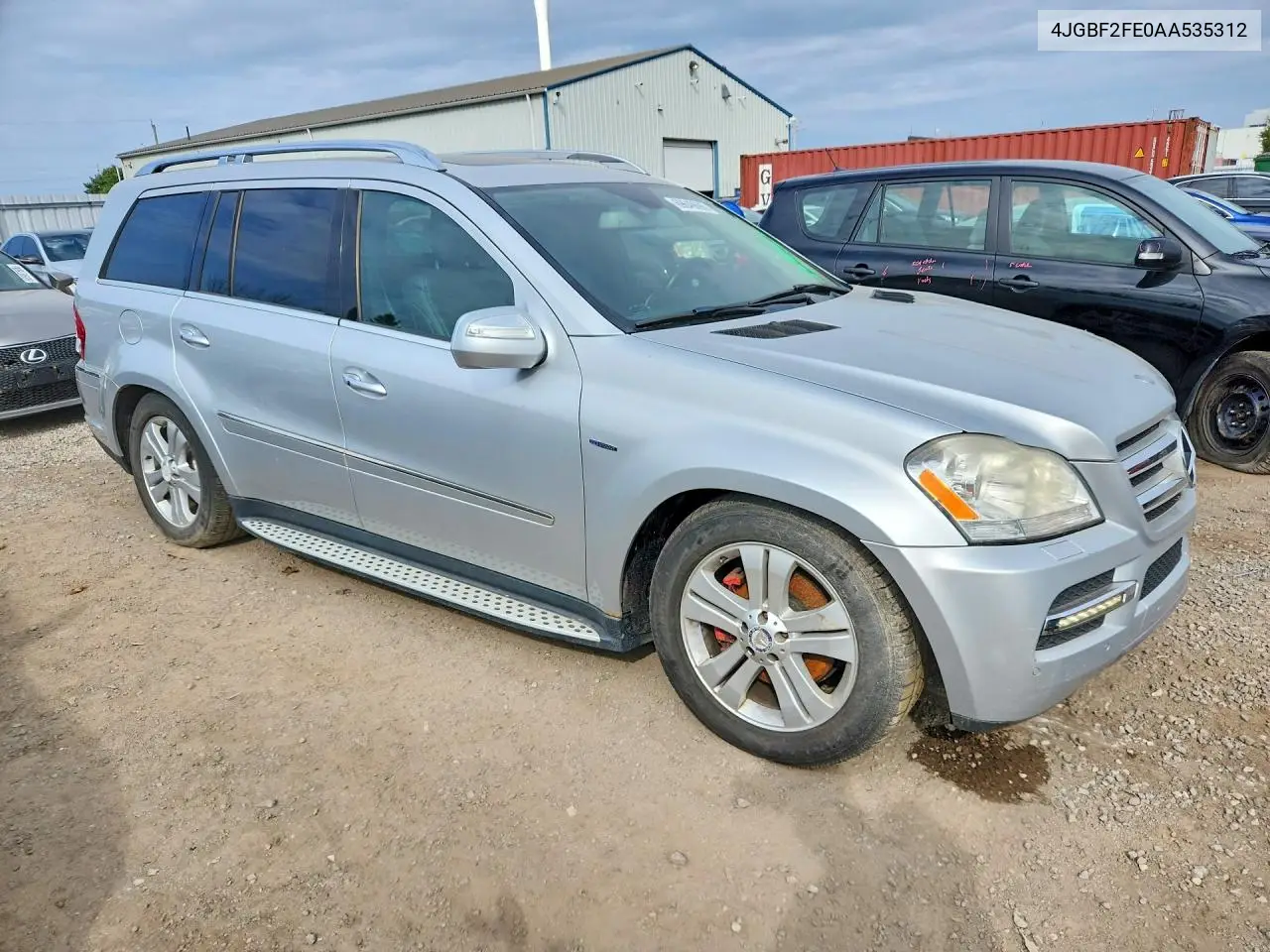 2010 MERCEDES GL-KLASSE VIN 4JGBF2FE0AA535312 — фото 4