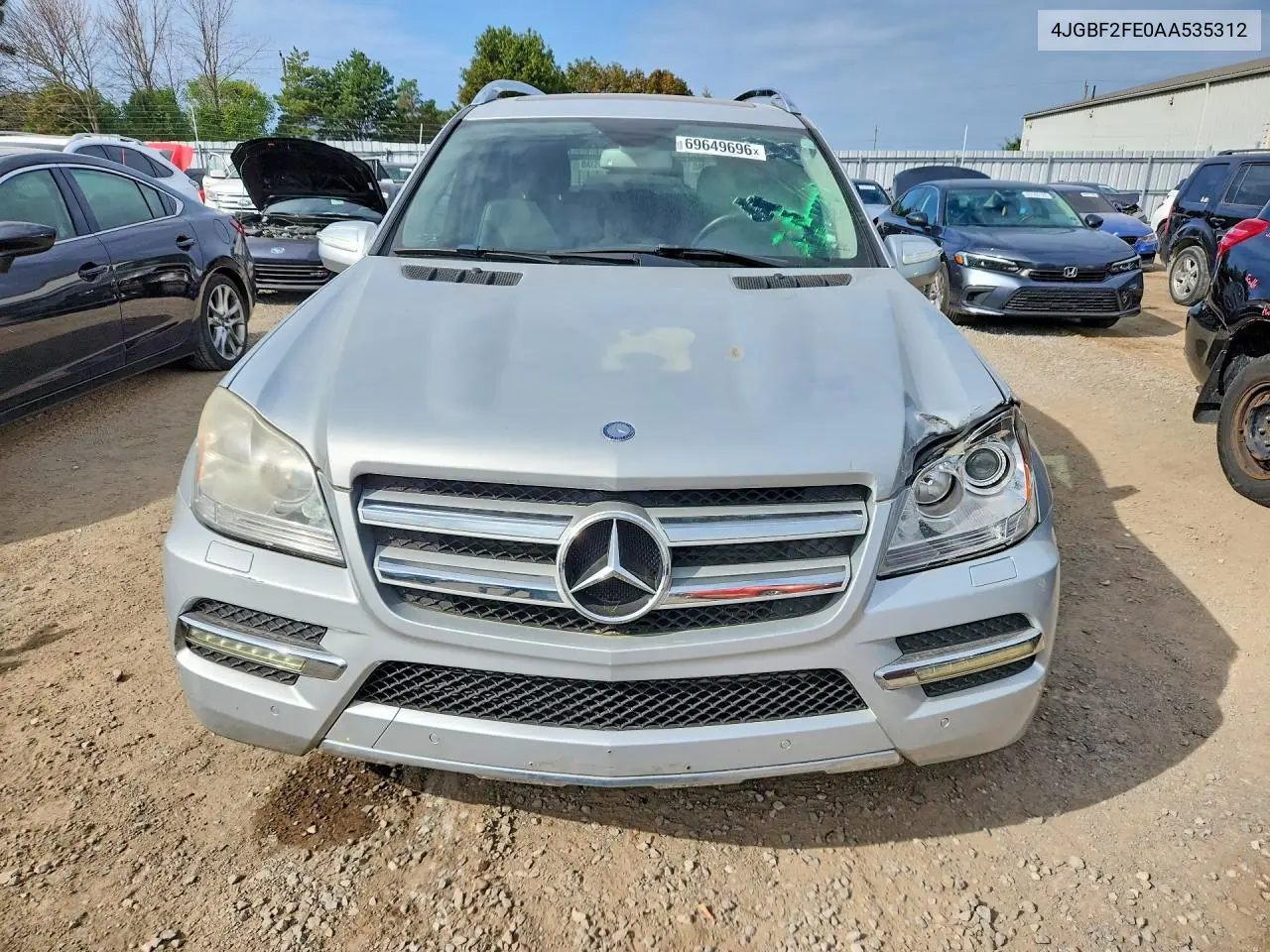 2010 MERCEDES GL-KLASSE VIN 4JGBF2FE0AA535312 — фото 5