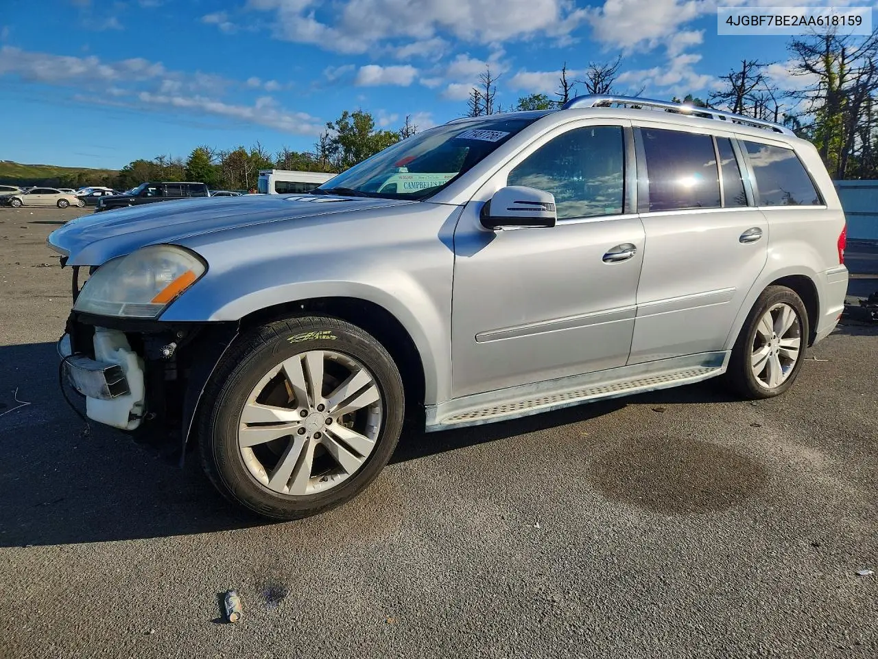 MERCEDES GL-KLASSE 2010, VIN 4JGBF7BE2AA618159