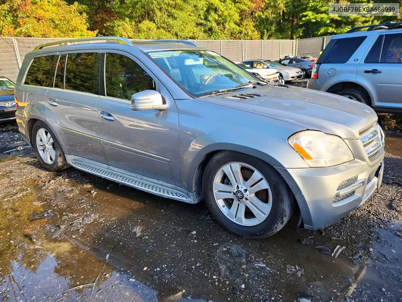 2011 MERCEDES GL-KLASSE VIN 4JGBF7BEXBA686999 — фото 4