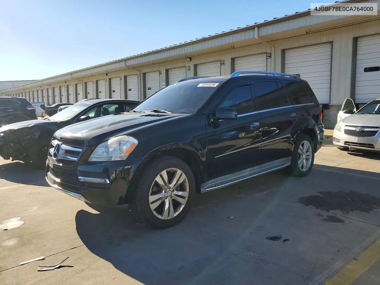 MERCEDES GL-KLASSE 2012, VIN 4JGBF7BE0CA764000