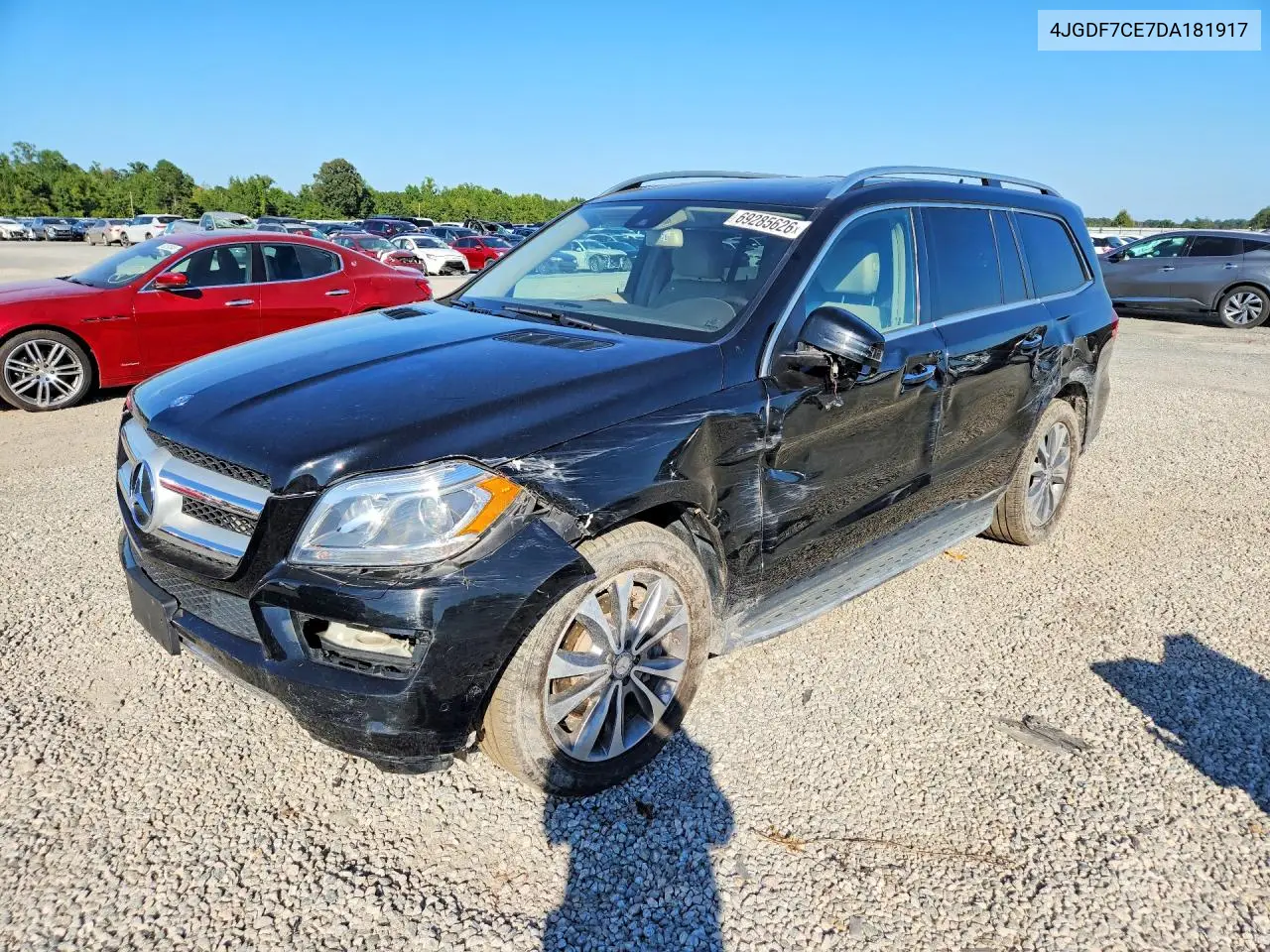 MERCEDES GL-KLASSE 2013, VIN 4JGDF7CE7DA181917