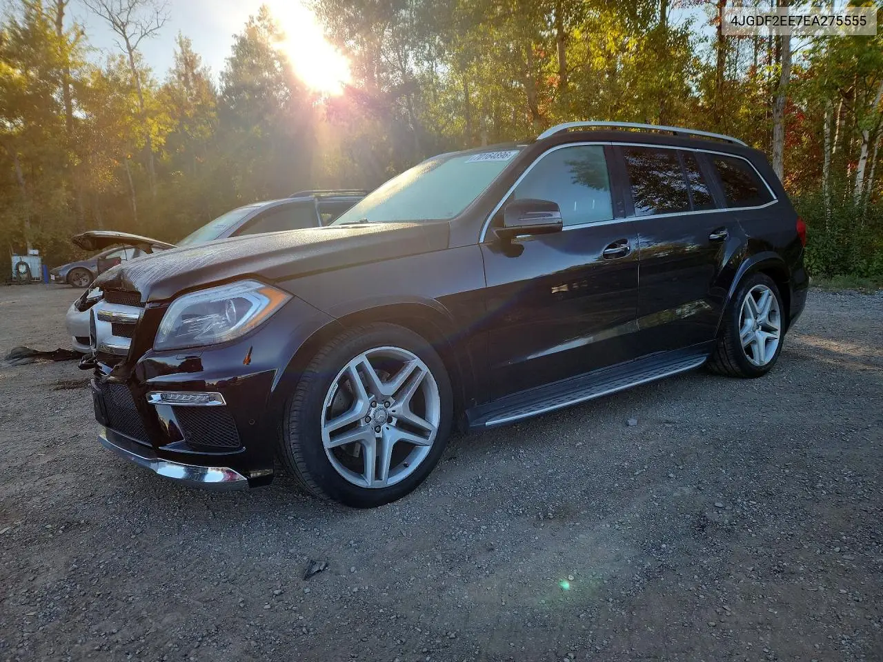 MERCEDES GL-KLASSE 2014, VIN 4JGDF2EE7EA275555