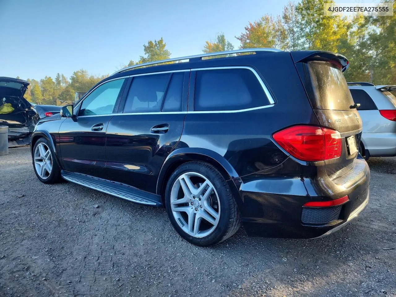 2014 MERCEDES GL-KLASSE VIN 4JGDF2EE7EA275555 — фото 2