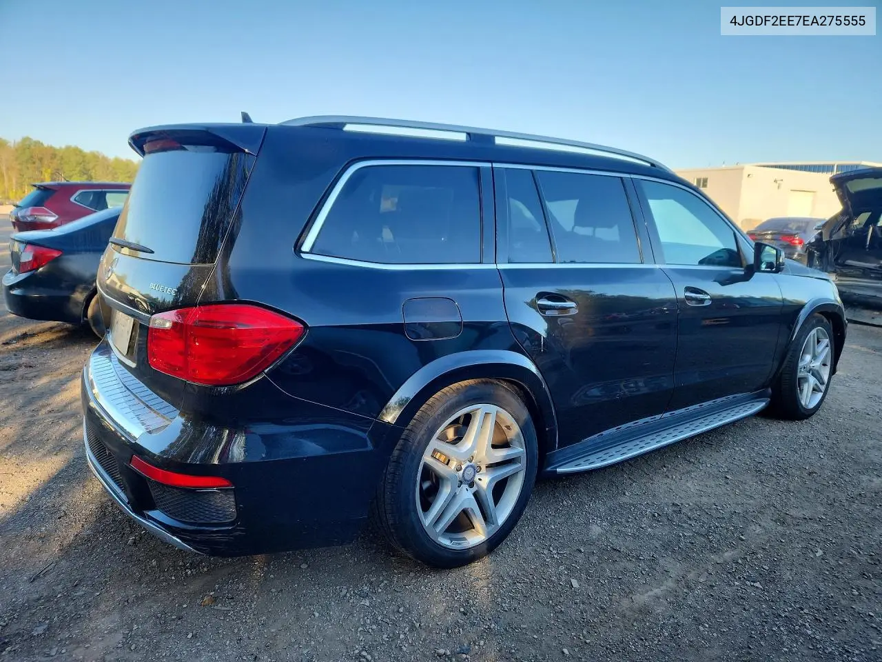 2014 MERCEDES GL-KLASSE VIN 4JGDF2EE7EA275555 — фото 3