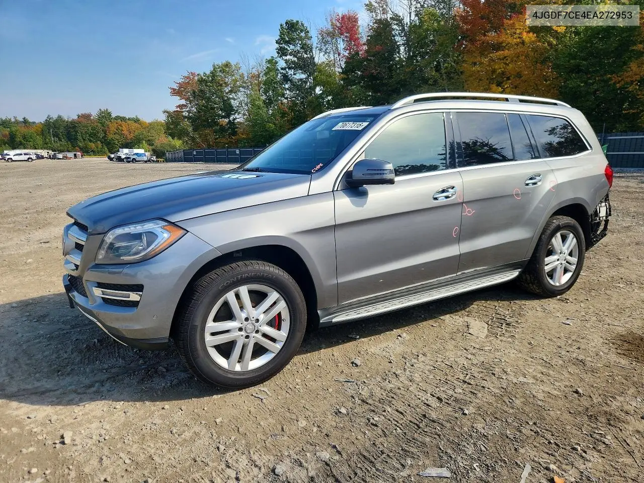 MERCEDES GL-KLASSE 2014, VIN 4JGDF7CE4EA272953