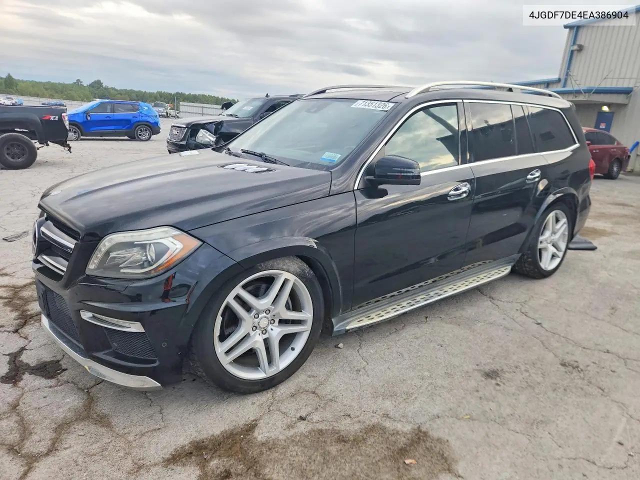 MERCEDES GL-KLASSE 2014, VIN 4JGDF7DE4EA386904