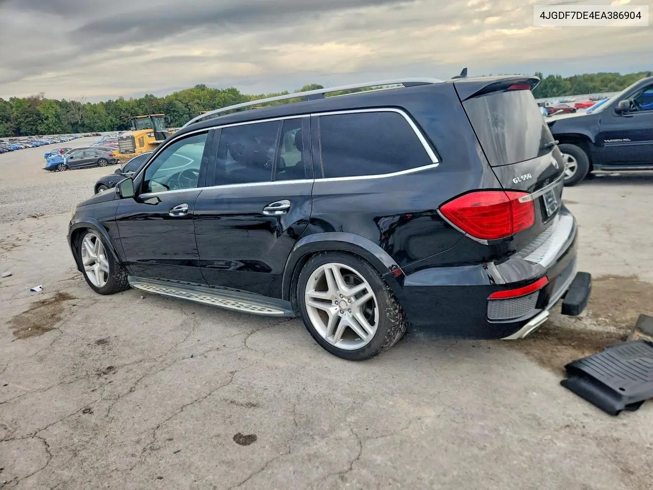 2014 MERCEDES GL-KLASSE VIN 4JGDF7DE4EA386904 — фото 2
