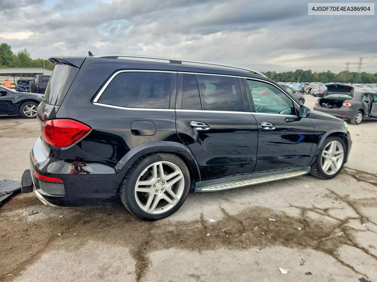2014 MERCEDES GL-KLASSE VIN 4JGDF7DE4EA386904 — фото 3