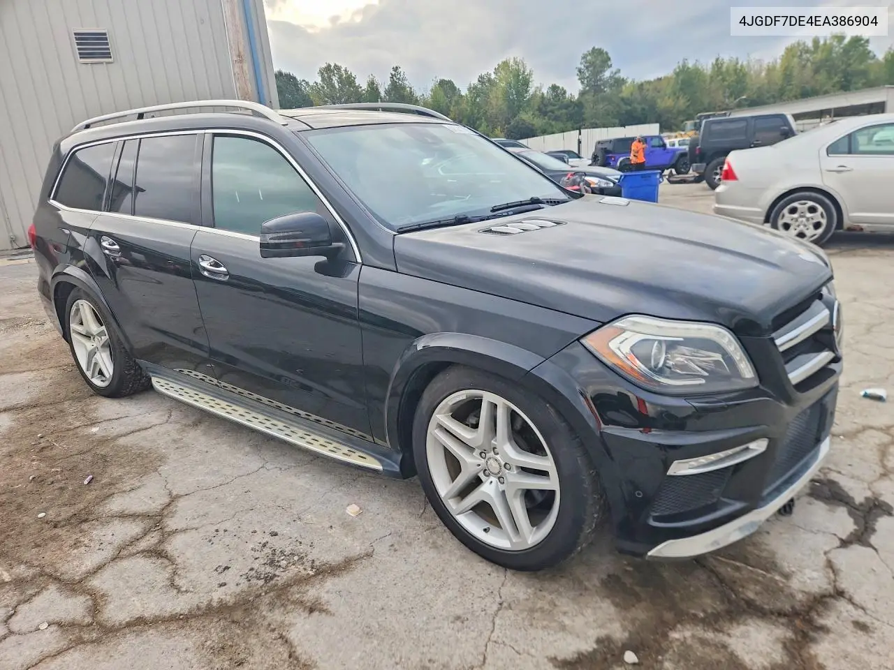 2014 MERCEDES GL-KLASSE VIN 4JGDF7DE4EA386904 — фото 4