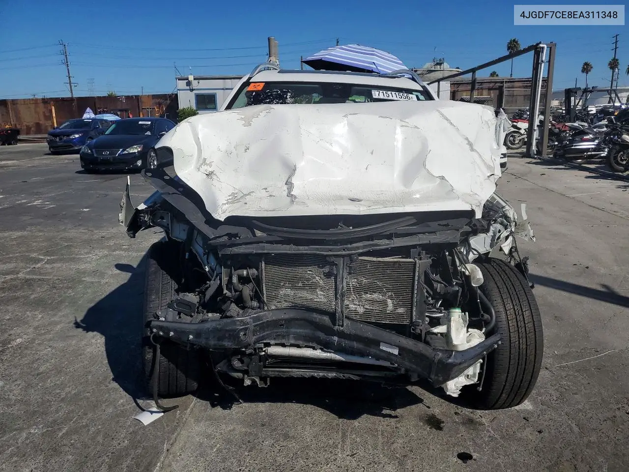 2014 MERCEDES GL-KLASSE VIN 4JGDF7CE8EA311348 — фото 5
