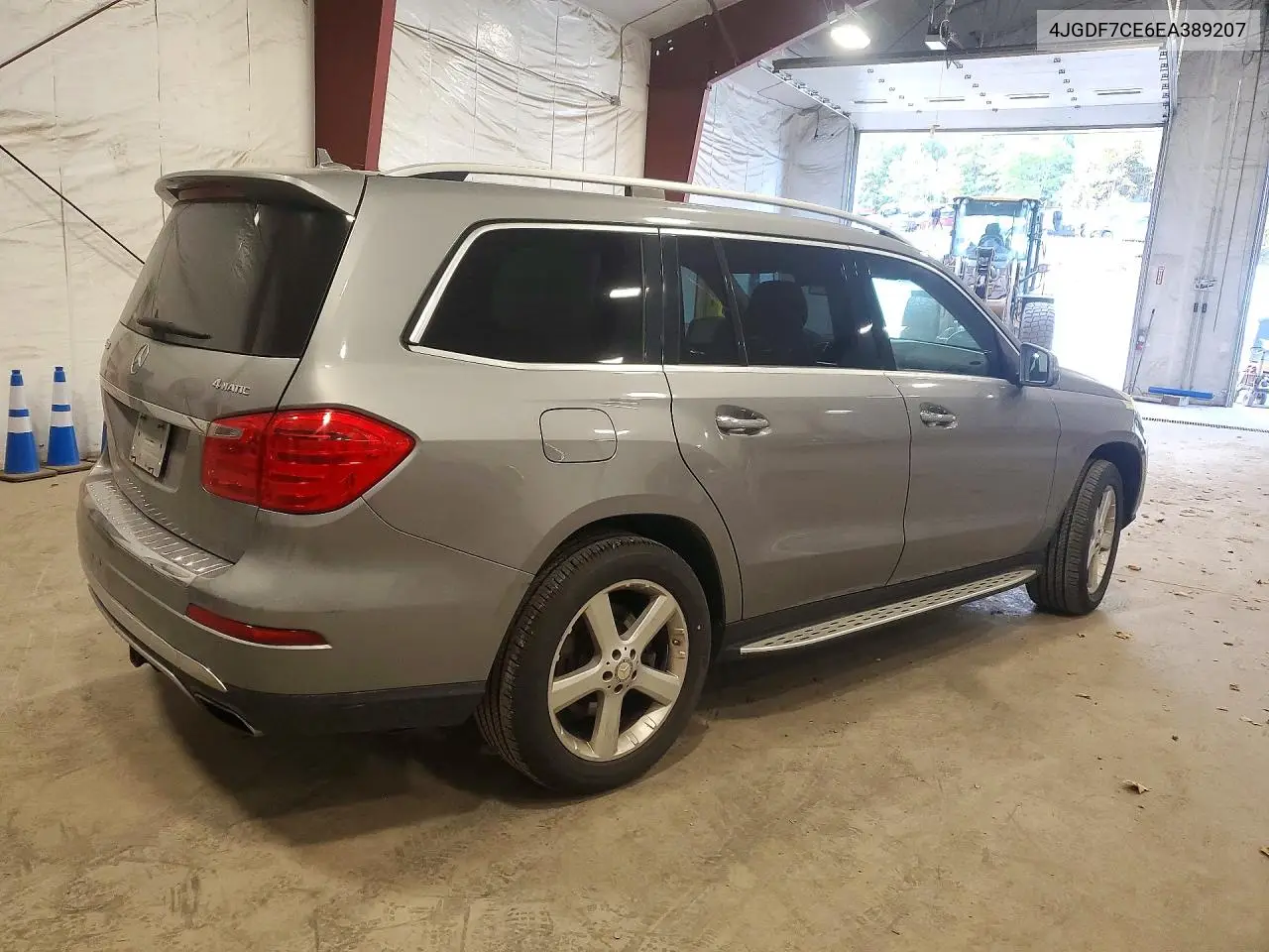 2014 MERCEDES GL-KLASSE VIN 4JGDF7CE6EA389207 — фото 3