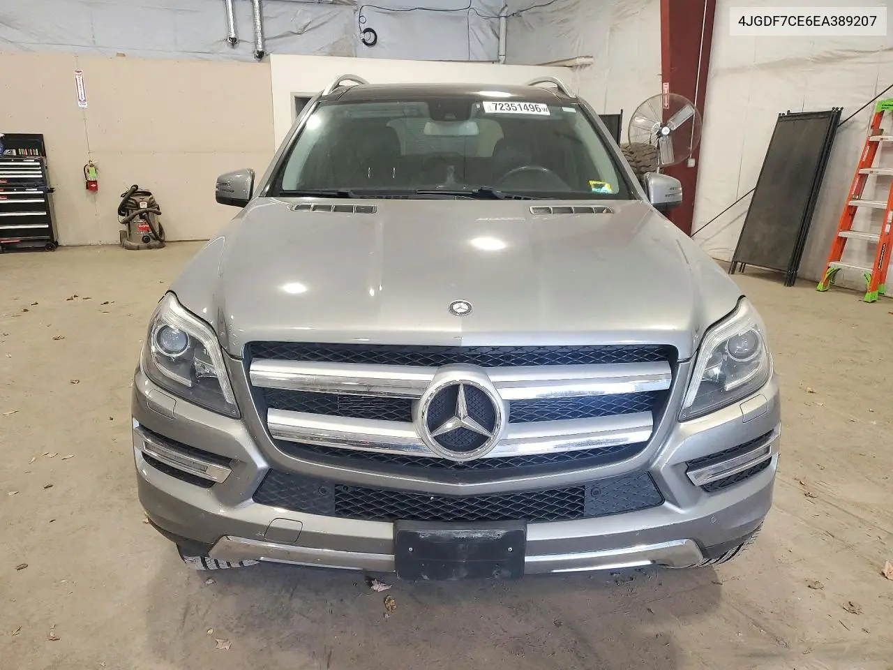 2014 MERCEDES GL-KLASSE VIN 4JGDF7CE6EA389207 — фото 5