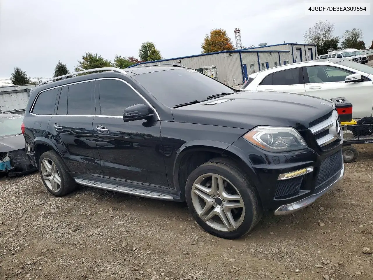 2014 MERCEDES GL-KLASSE VIN 4JGDF7DE3EA309554 — фото 4