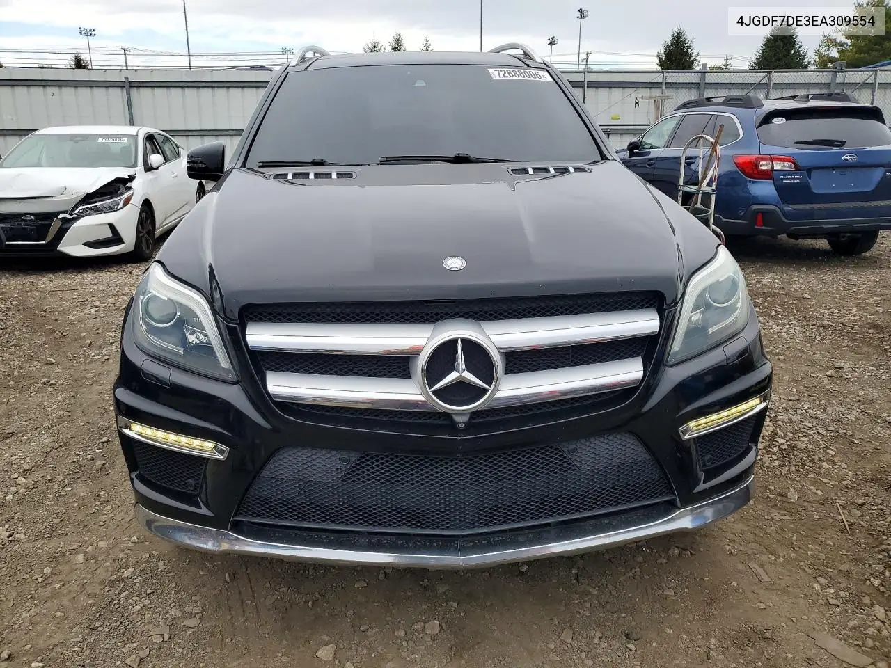 2014 MERCEDES GL-KLASSE VIN 4JGDF7DE3EA309554 — фото 5