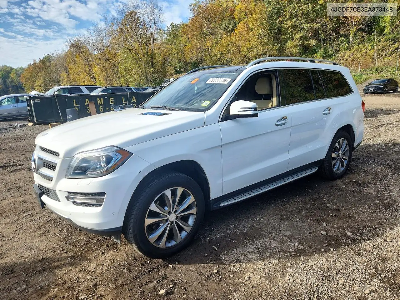 MERCEDES GL-KLASSE 2014, VIN 4JGDF7CE3EA373448