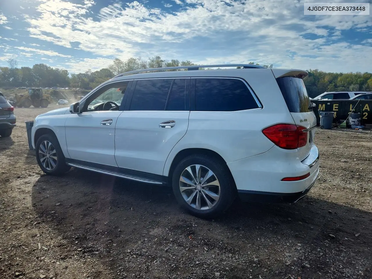 2014 MERCEDES GL-KLASSE VIN 4JGDF7CE3EA373448 — фото 2