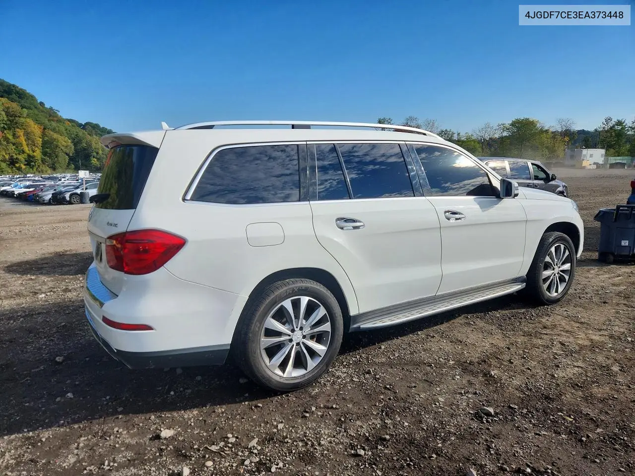 2014 MERCEDES GL-KLASSE VIN 4JGDF7CE3EA373448 — фото 3