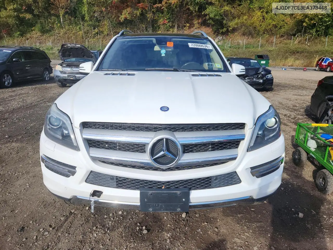 2014 MERCEDES GL-KLASSE VIN 4JGDF7CE3EA373448 — фото 5
