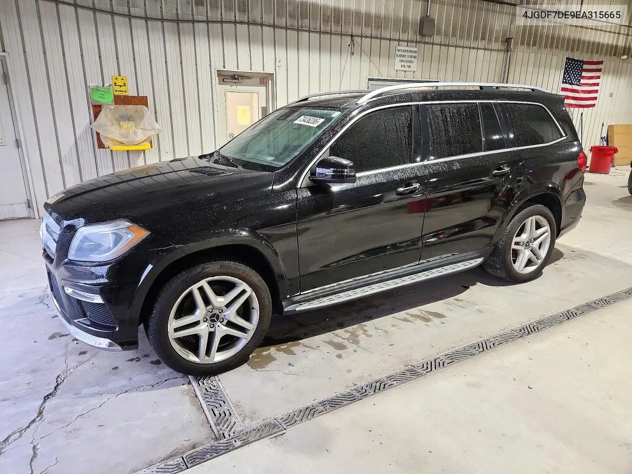 MERCEDES GL-KLASSE 2014, VIN 4JGDF7DE9EA315665