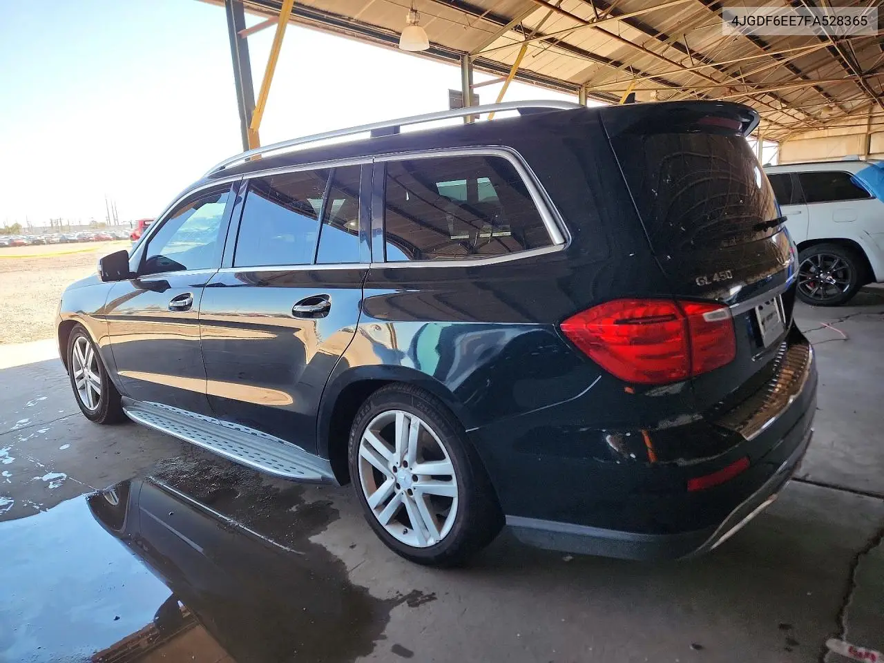 2015 MERCEDES GL-KLASSE VIN 4JGDF6EE7FA528365 — фото 2