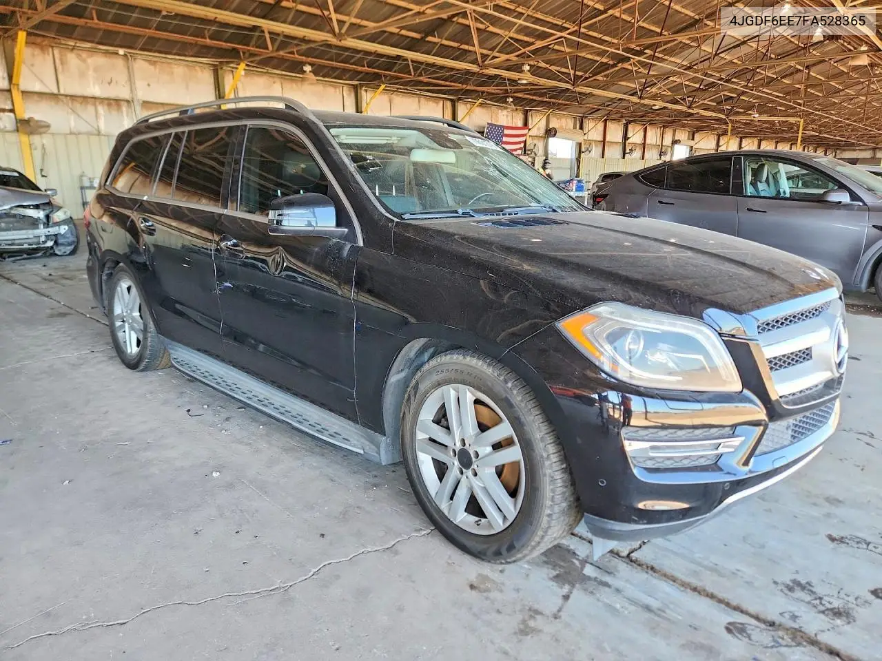 2015 MERCEDES GL-KLASSE VIN 4JGDF6EE7FA528365 — фото 4