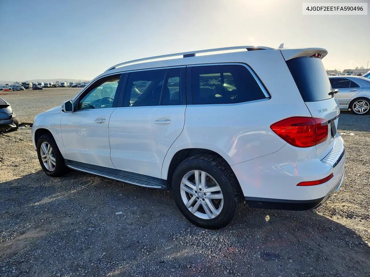 2015 MERCEDES GL-KLASSE VIN 4JGDF2EE1FA590496 — фото 2