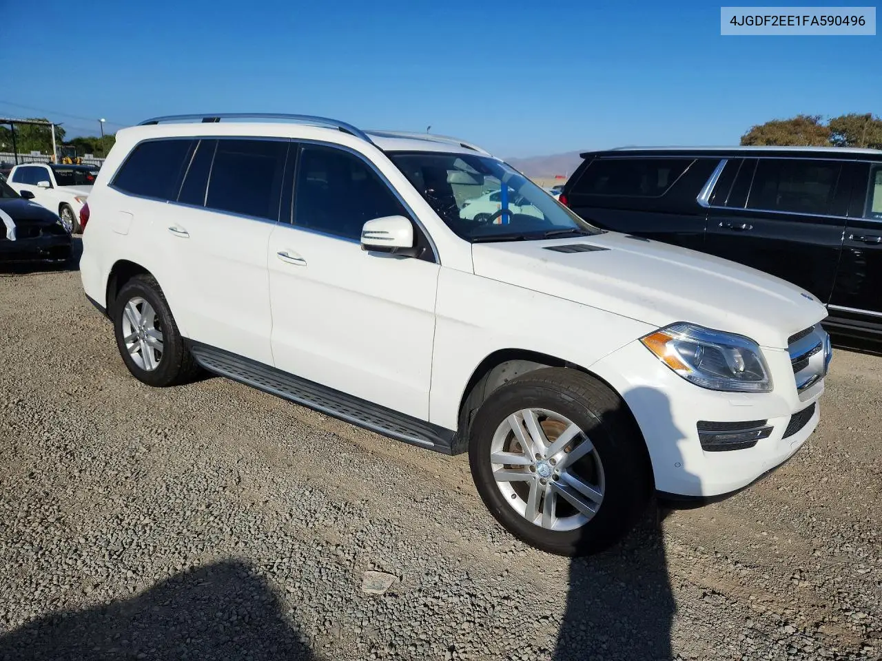 2015 MERCEDES GL-KLASSE VIN 4JGDF2EE1FA590496 — фото 4