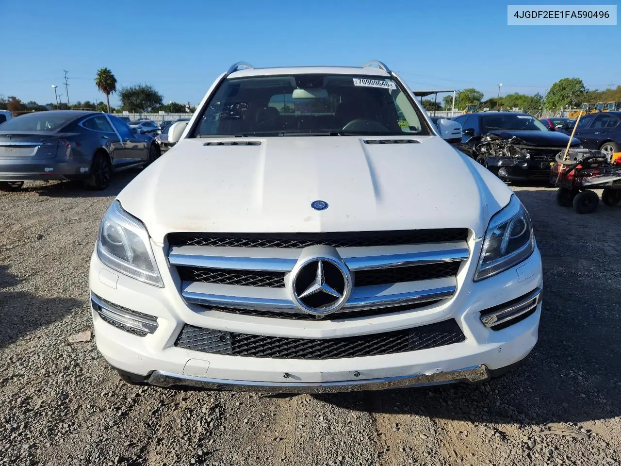 2015 MERCEDES GL-KLASSE VIN 4JGDF2EE1FA590496 — фото 5