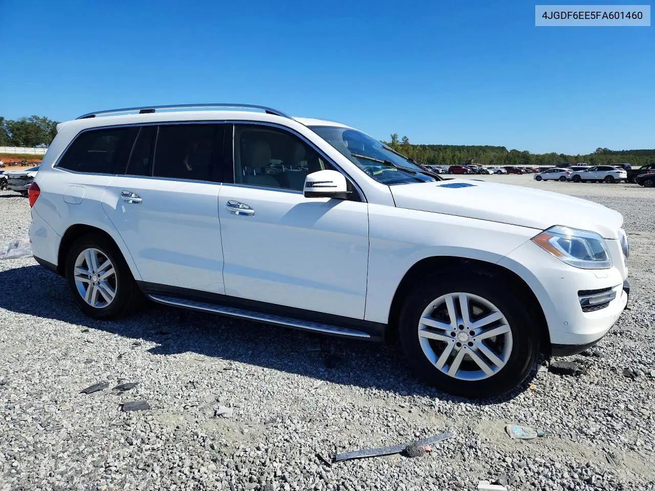 2015 MERCEDES GL-KLASSE VIN 4JGDF6EE5FA601460 — фото 4