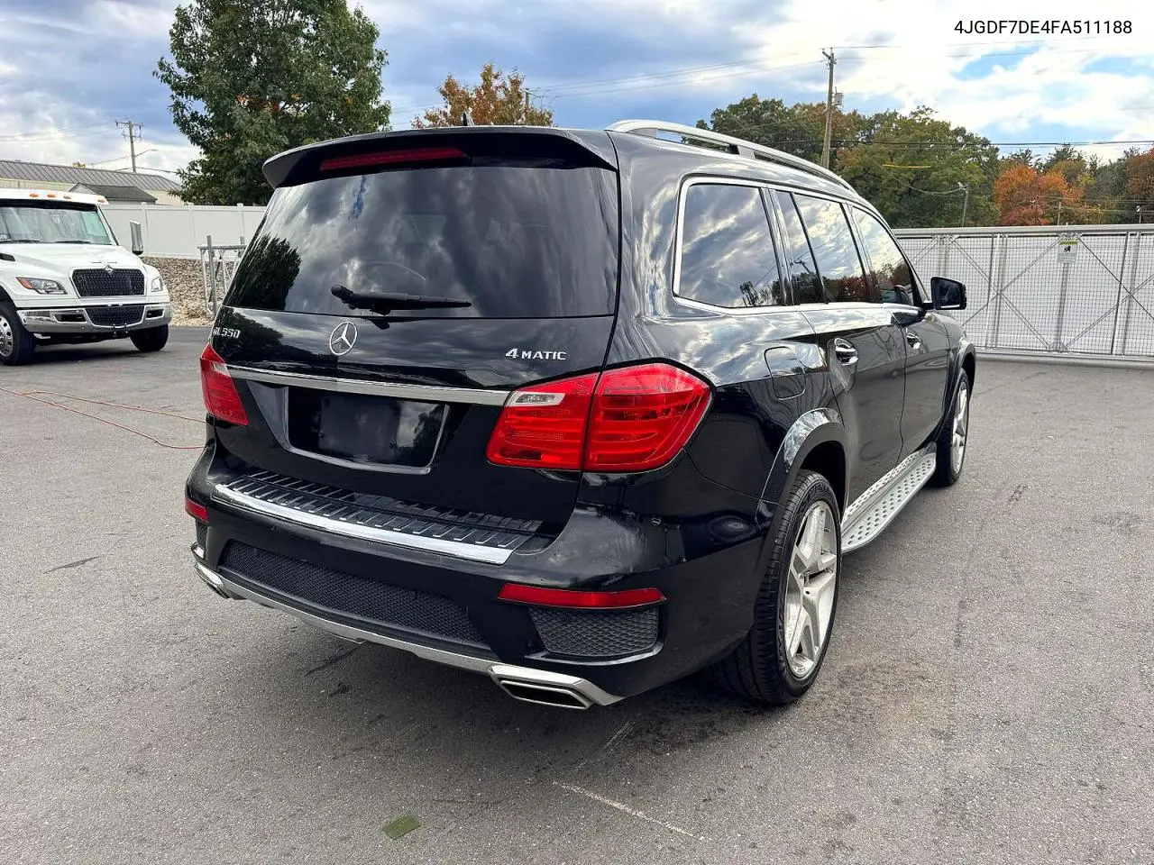 2015 MERCEDES GL-KLASSE VIN 4JGDF7DE4FA511188 — фото 3