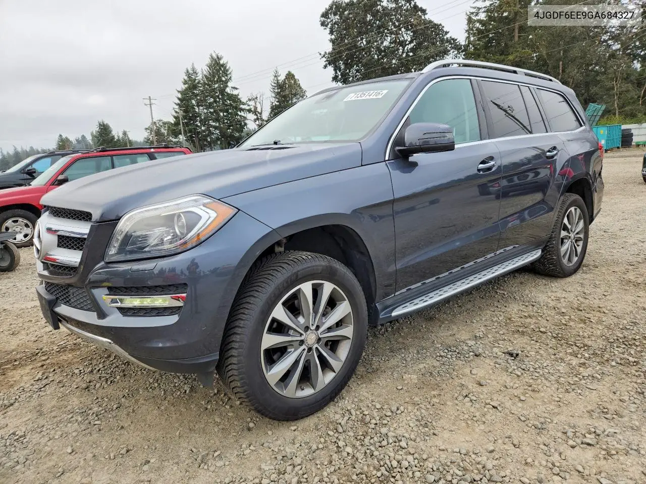 MERCEDES GL-KLASSE 2016, VIN 4JGDF6EE9GA684327