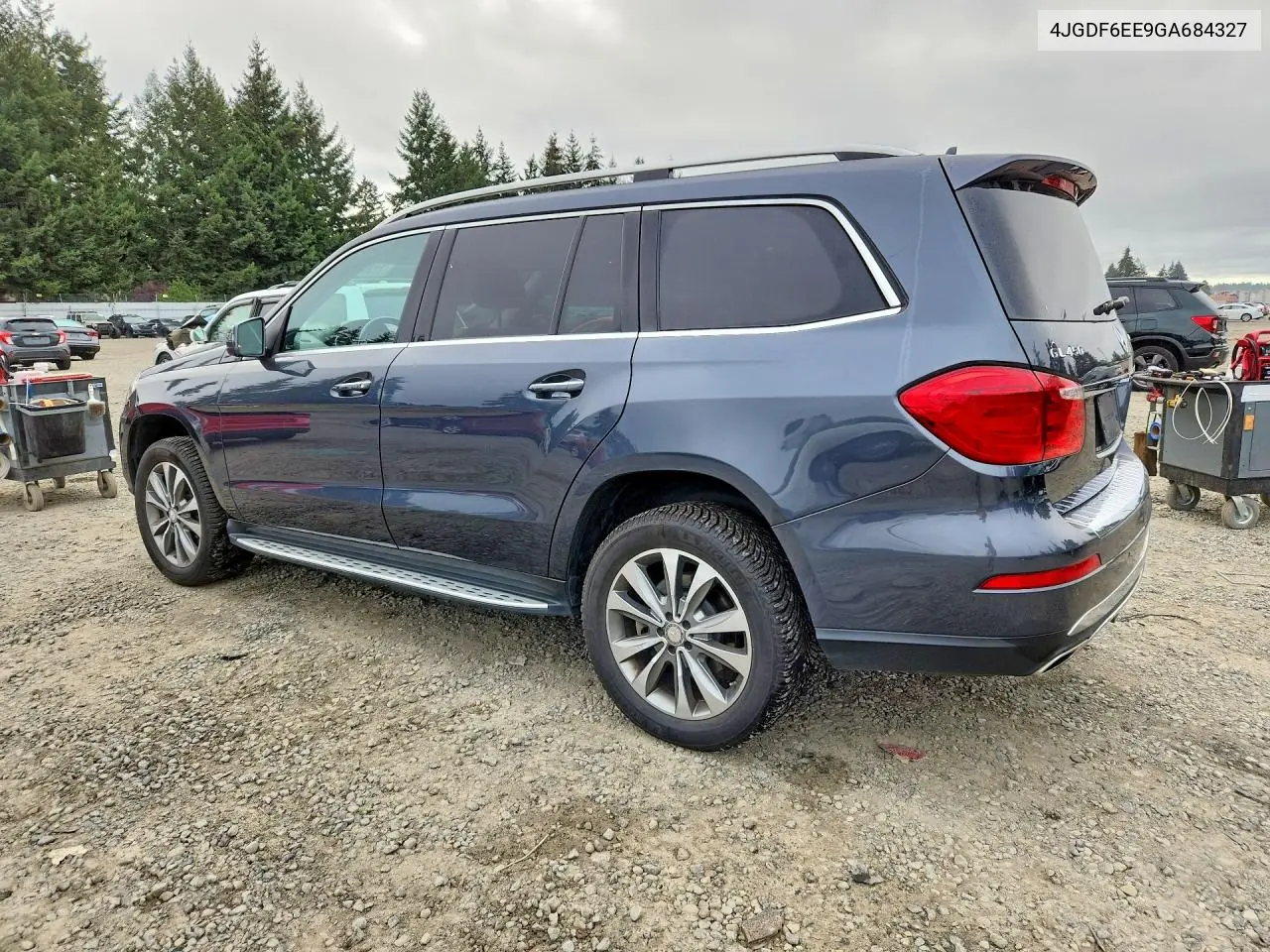 2016 MERCEDES GL-KLASSE VIN 4JGDF6EE9GA684327 — фото 2