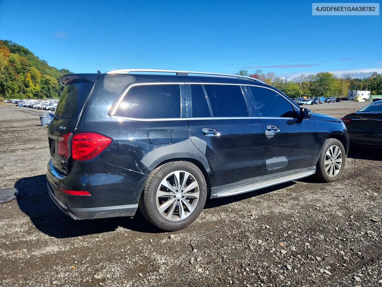 2016 MERCEDES GL-KLASSE VIN 4JGDF6EE1GA638782 — фото 3
