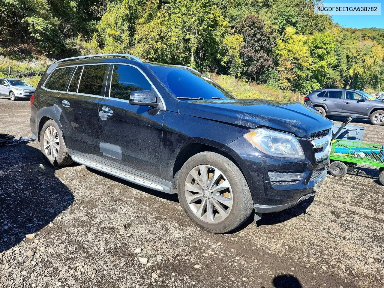 2016 MERCEDES GL-KLASSE VIN 4JGDF6EE1GA638782 — фото 4