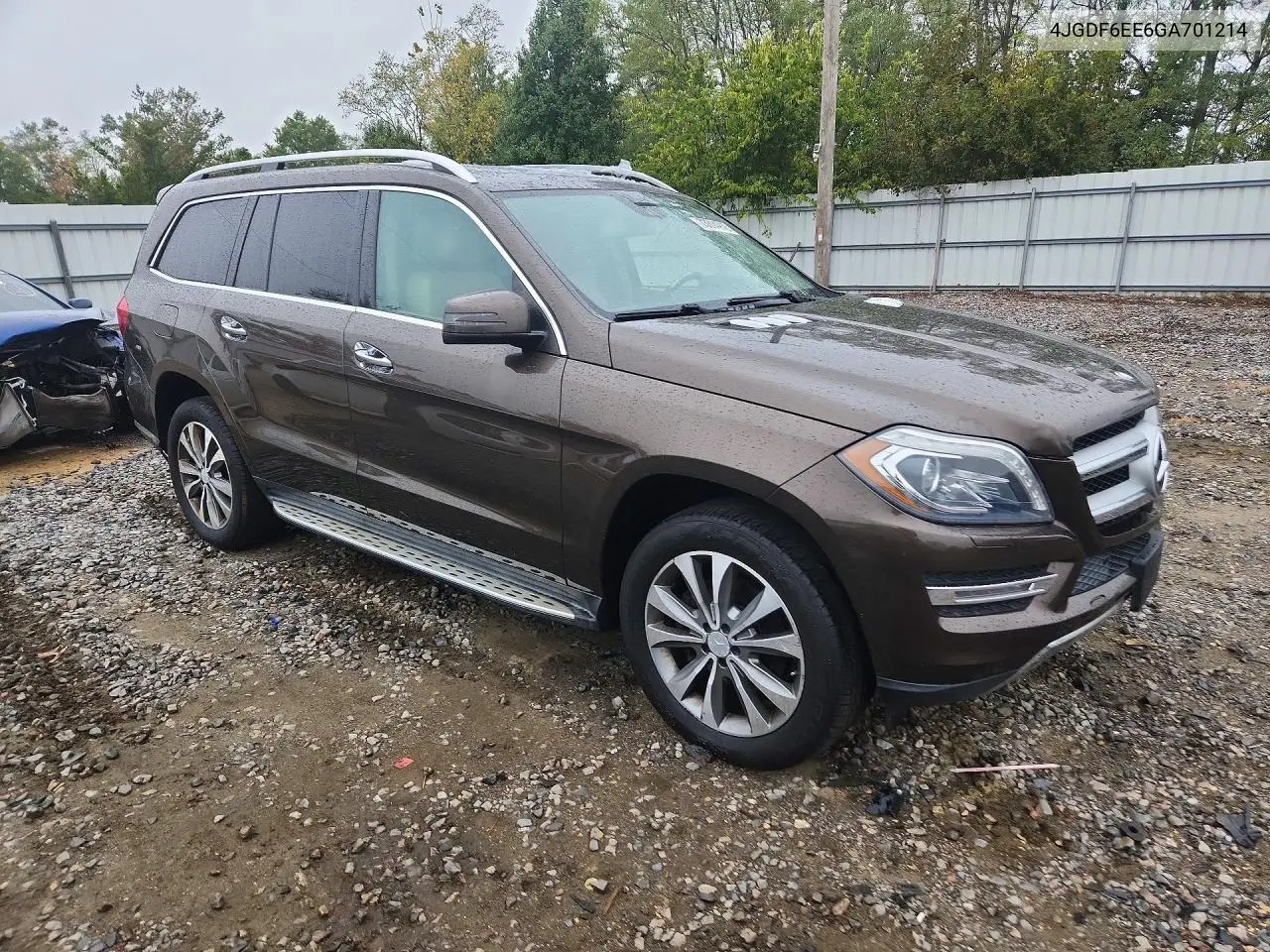 2016 MERCEDES GL-KLASSE VIN 4JGDF6EE6GA701214 — фото 4