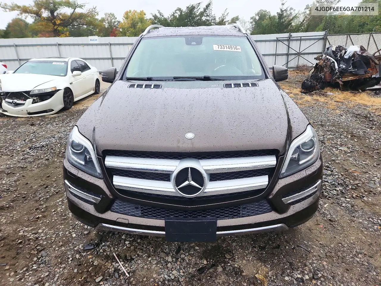 2016 MERCEDES GL-KLASSE VIN 4JGDF6EE6GA701214 — фото 5