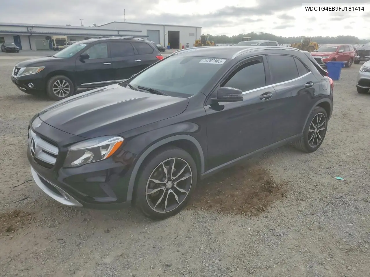 MERCEDES GLA-KLASSE 2015, VIN WDCTG4EB9FJ181414
