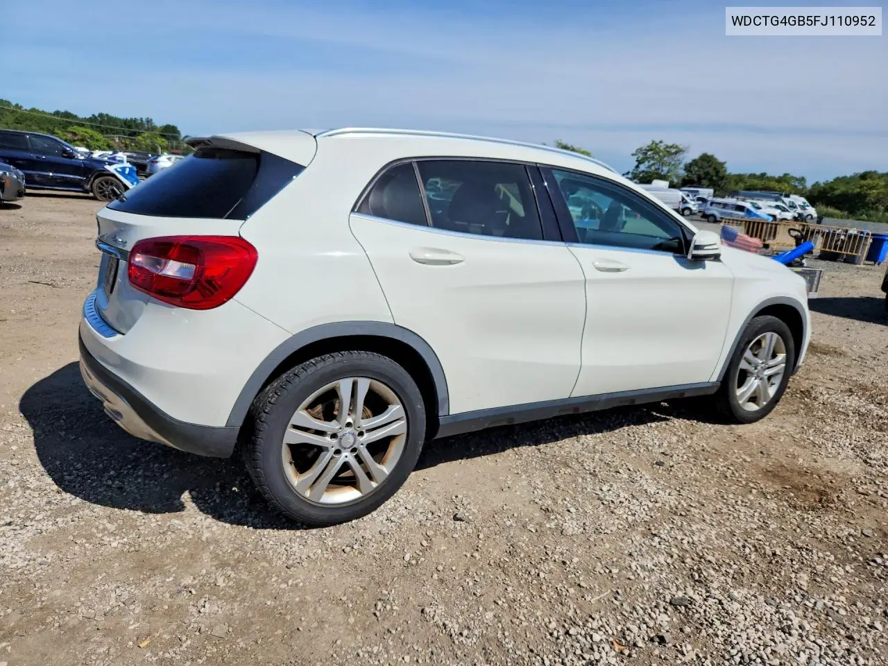 2015 MERCEDES GLA-KLASSE VIN WDCTG4GB5FJ110952 — фото 3