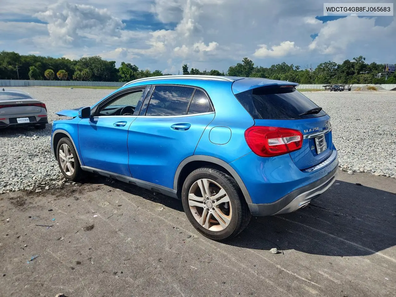 2015 MERCEDES GLA-KLASSE VIN WDCTG4GB8FJ065683 — фото 2