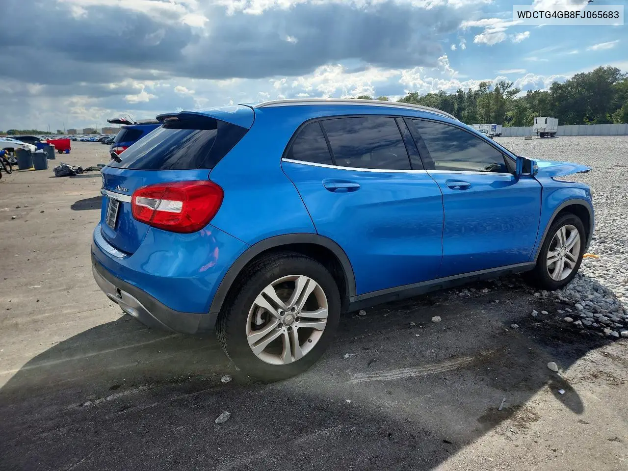 2015 MERCEDES GLA-KLASSE VIN WDCTG4GB8FJ065683 — фото 3