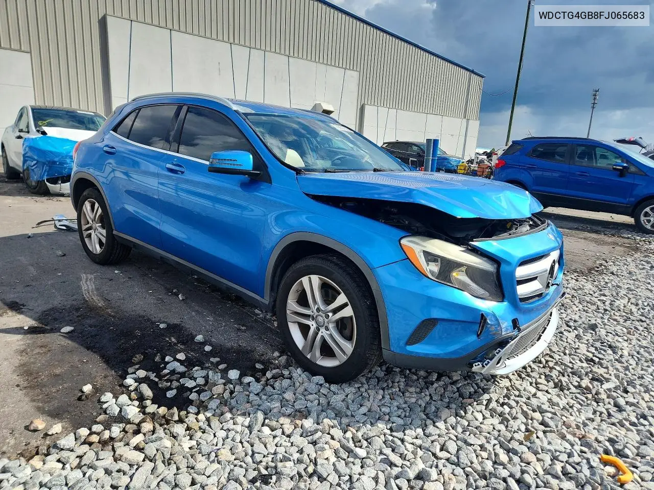 2015 MERCEDES GLA-KLASSE VIN WDCTG4GB8FJ065683 — фото 4