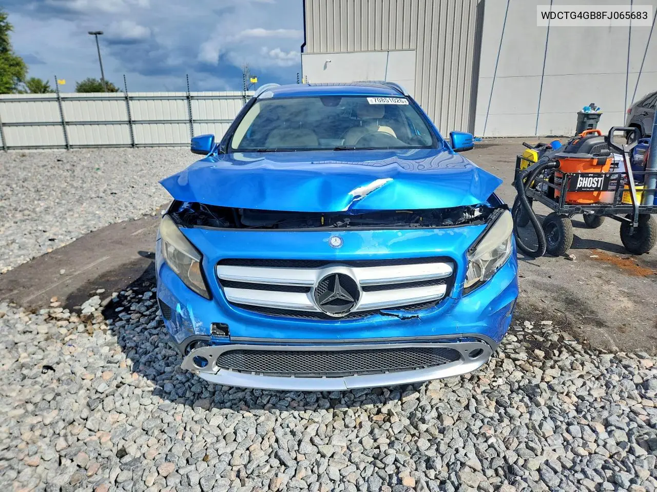 2015 MERCEDES GLA-KLASSE VIN WDCTG4GB8FJ065683 — фото 5