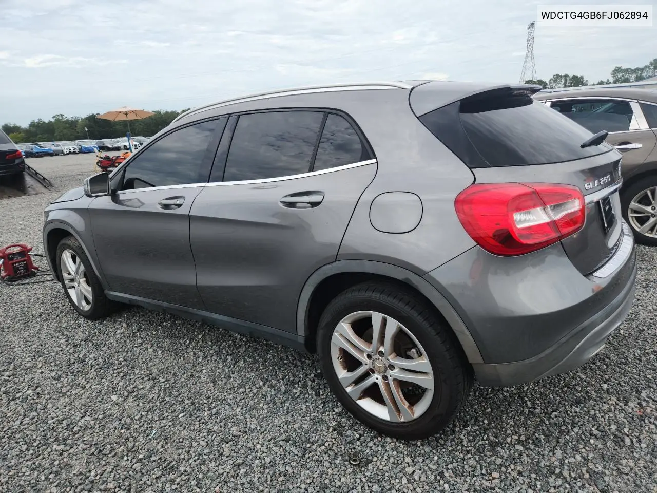2015 MERCEDES GLA-KLASSE VIN WDCTG4GB6FJ062894 — фото 2