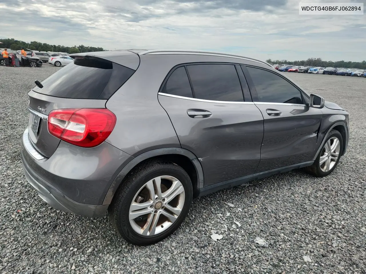 2015 MERCEDES GLA-KLASSE VIN WDCTG4GB6FJ062894 — фото 3