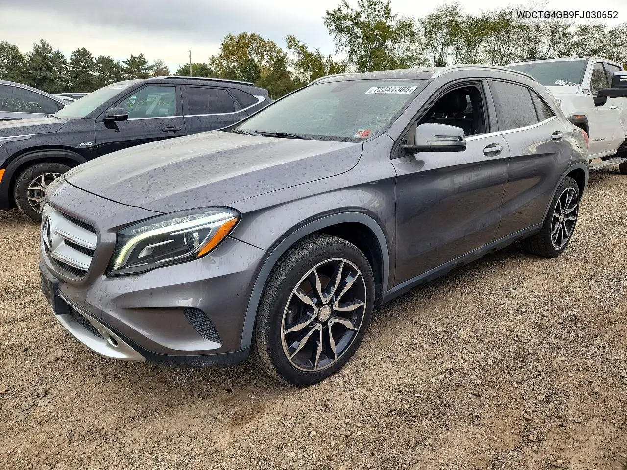 MERCEDES GLA-KLASSE 2015, VIN WDCTG4GB9FJ030652