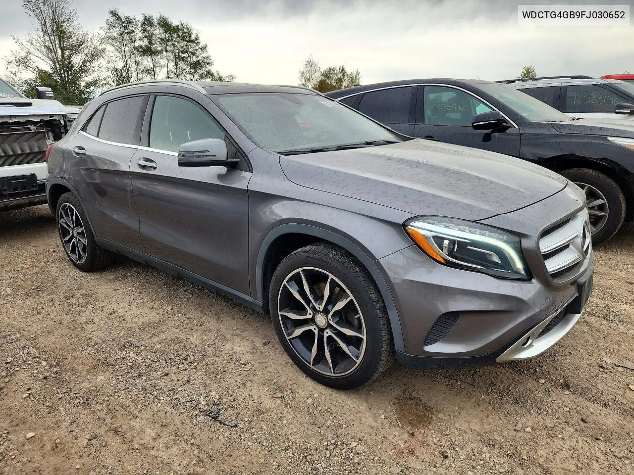 2015 MERCEDES GLA-KLASSE VIN WDCTG4GB9FJ030652 — фото 4